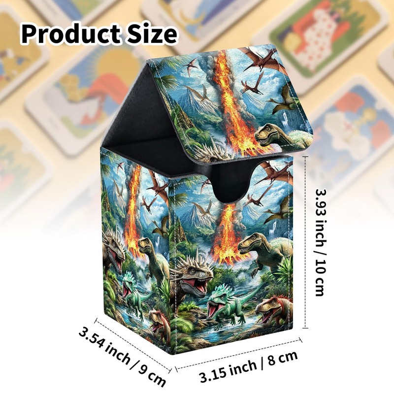 GYSYZJDH Premium MTG Deck Box – Holds 120+ Sleeved Cards,