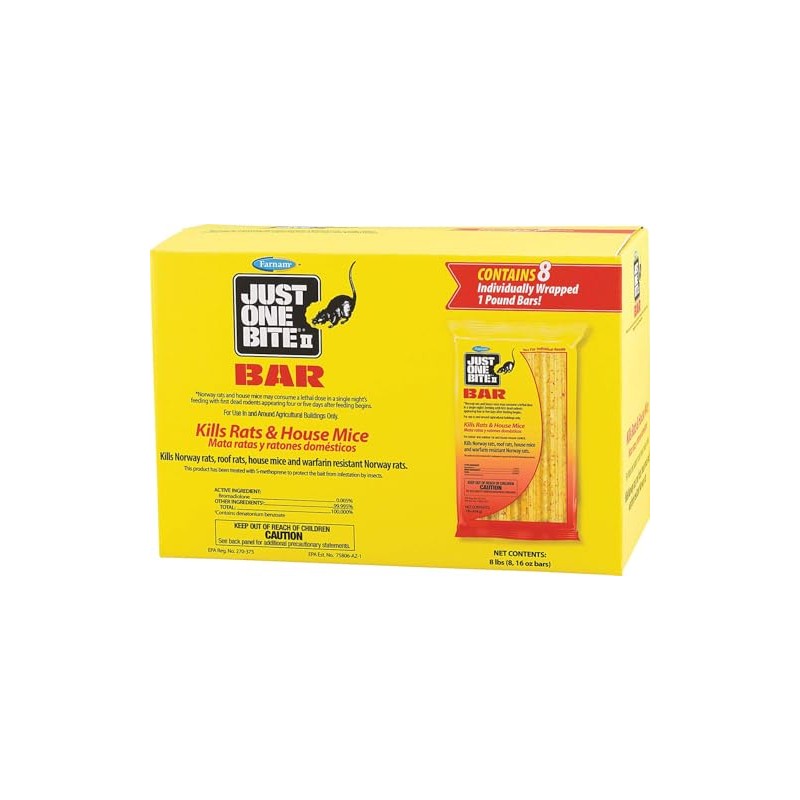 Just One Bite II 16 oz. Rodent Rat Bait Cake