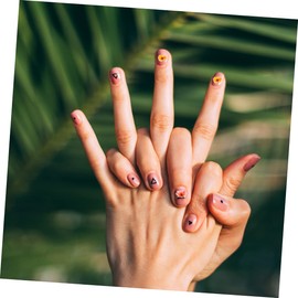 FOMIYES 3sets Flower 3D Nail Art Sticker Kit Fashion Manicure Paste for Salon Home Nail Decals for Art Lovers 8pcs*3