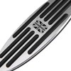 ANFOKAS 3pcs Compatible with MINI Cooper Accessories Sporty Anti-Slip Aluminum