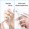 Cuticle Nippers Cuticle Remover Stainless Steel Nail Scissors Clipper, Stainless