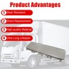 FZJDSD Front Panel Steel Painted 98049316 Compatible with Isuzu NPR