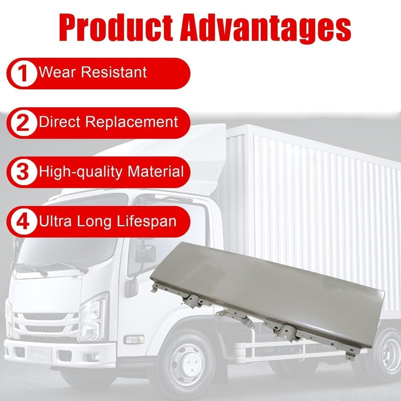FZJDSD Front Panel Steel Painted 98049316 Compatible with Isuzu NPR