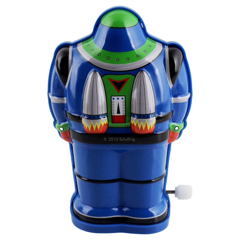 Freak Scene Robot Tin Bots Blue Robot Tin Robot