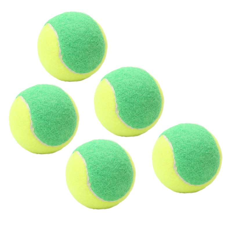 5PCS 6cm Rubber Tennis Balls Elastic Squash Ball Pressure Relief