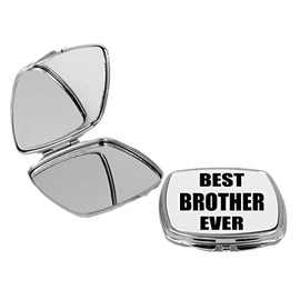 Sam Sandor - Best Brother Ever - Square Compact Mirror Personal Mirror