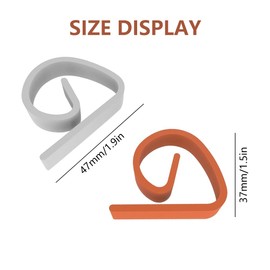 KARELLS 6 x Thick Tablecloth Clips, Garden Table Clamp, Tablecloth Clip, White Tablecloth Clip, Tablecloth Clip, Outdoor Table Cloth Clip