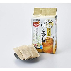 Tsubo City Hato Barley Tea Bag Made in Toyama Prefecture, 0.1 oz (4 g) x 32 p