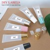 AMORIX 50PCS Lip Gloss Tubes 5ml Pink Cap Lip Gloss