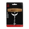 Chef Craft Select Corkscrew with Wooden Handle, 4 inch, Natural