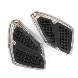 Cakievro Gold Wing GL1800 Motorcycle Tank Trim w/Knee Pads For Honda Goldwing GL 1800 F6B 2012 2013 2014 2015 2016 2017 Chrome