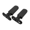Mobestech 1pair Electric Moped Foot Pegs Rear Footrest for Electric