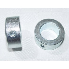 2 x Adjustment Rings for 20 mm Axle/Shaft Galvanised DIN705 A