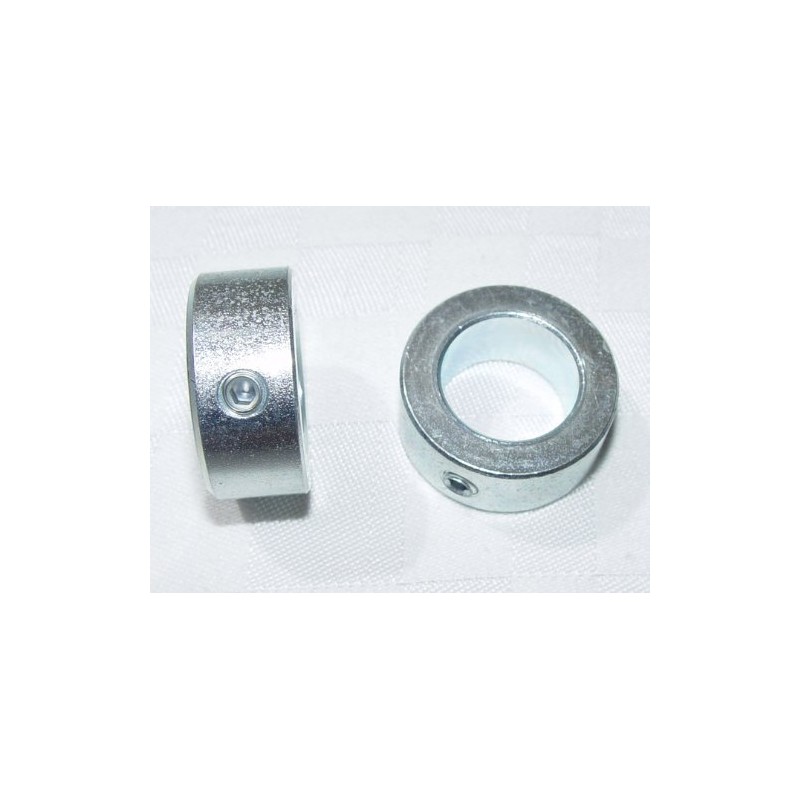 2 x Adjustment Rings for 20 mm Axle/Shaft Galvanised DIN705