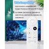 Replacement Voice Remote for Google Chromecast 4k HD Snow TV,