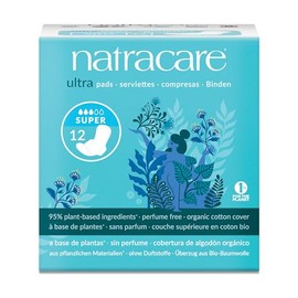 Natracare Natural Ultra Pads Organic Cotton Cover, 12 Count