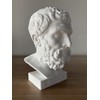 Generic Epicurus Ancient Greek Philosopher. Statue or Bust of Epicurus.