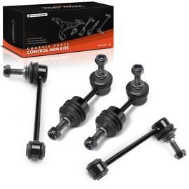 A-Premium Set of 4, Front & Rear Sway Bar Links Stabilizer Bar Links Kit, Compatible with Smart Fortwo 2005 2006 2007