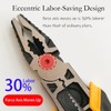 BJDSI 9" Multipurpose Linemans Pliers,6-in-1,Anti-Corrosion Rust,Reduces Hand Fatigue.