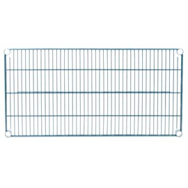 Commercial Green Epoxy Coated Wire Shelving 18 x 24 (2 Shelves) - NSF