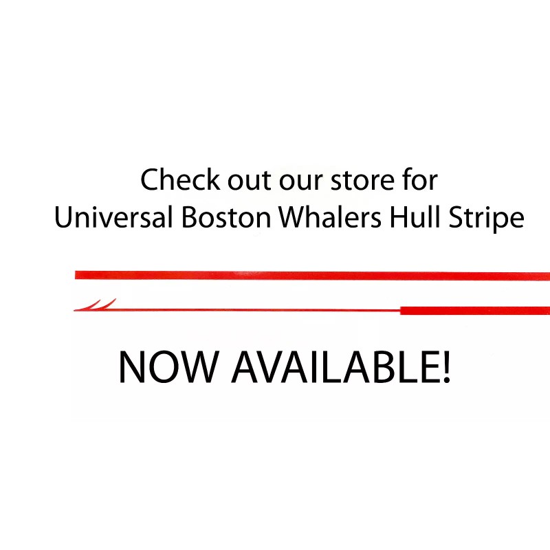 Boston Whaler ORIGINAL Black OEM vinyl decal 28”