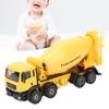 1:50 Concrete Mixer Truck Model Simulation Alloy Engineering Transport Vehicle