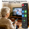Big Button Universal TV Remote for Seniors, Simple Easy to