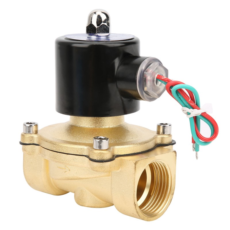 G1 Inch Brass Valve Water Pressure Mechanical Normal Closed Direct
