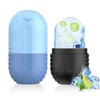 2pcs Ice Roller for Face and Eye, Silicone Ice Facial