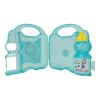 Fun Kids- Ambient21 Lonchera Infantil Con Porta Vaso De Plastico