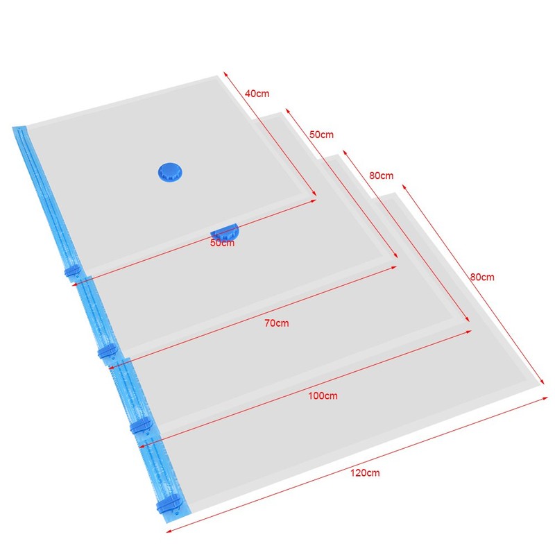 Vacuum Storage Bag Multi Size Practical Space Saver for Clothes