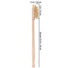 REDECKER Horsehair Drinking Bottle Brush with Beechwood Handle, 13-3/4-inches -
