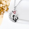 LILALO Nightmare Necklace Gifts Sterling Silver Moon Jack and Sally