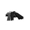 Pack of 100 Tile Wedges, Colour: Black