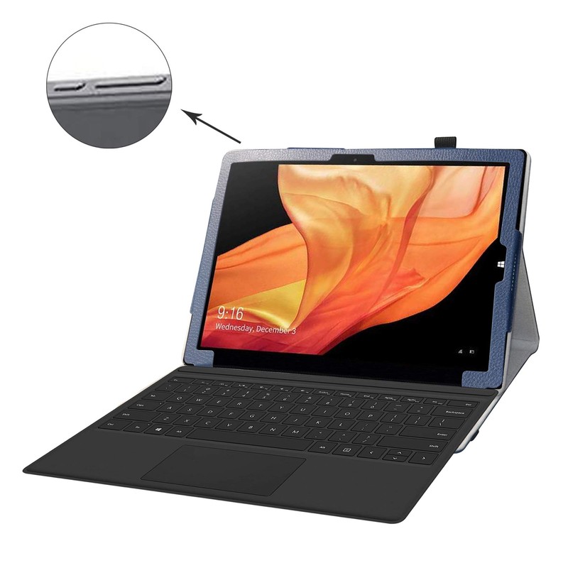 Bige for CHUWI UBook X 12" Case, PU Leather Folio