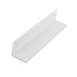 Outwater Plastics White 1-1/2 Inch X 1-1/2 Inch X 1/8 Inch Rigid Plastic Extruded 90 Degree Angle 48 Inch Lengths (Pack of 3)
