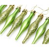 Christmas Concepts® Pack Of 15-8.5cm, 85mm (3.4") Droplet Baubles -