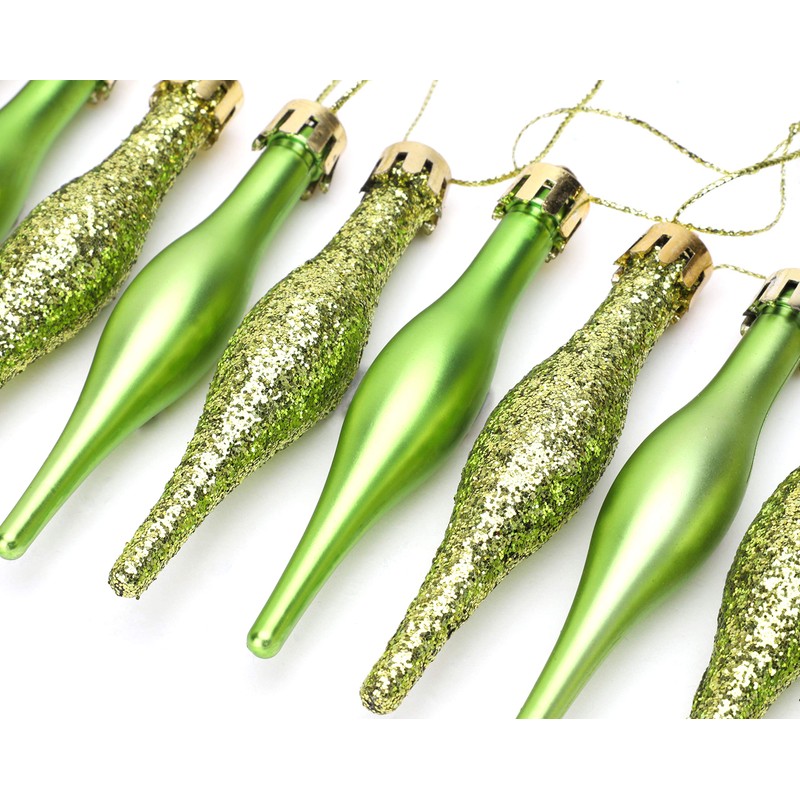 Christmas Concepts® Pack Of 15-8.5cm, 85mm (3.4") Droplet Baubles -