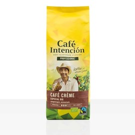Café Intención Coffee Cream Especial Organic 1000 g Beans (Pack of 1)