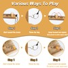 Hooks Ring Toss Game 4 Player, ZAKVOP Ring Toss Game