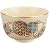 Hideka Miyachi Eikou Matcha Bowl, White, Size: Diameter 4.9 x