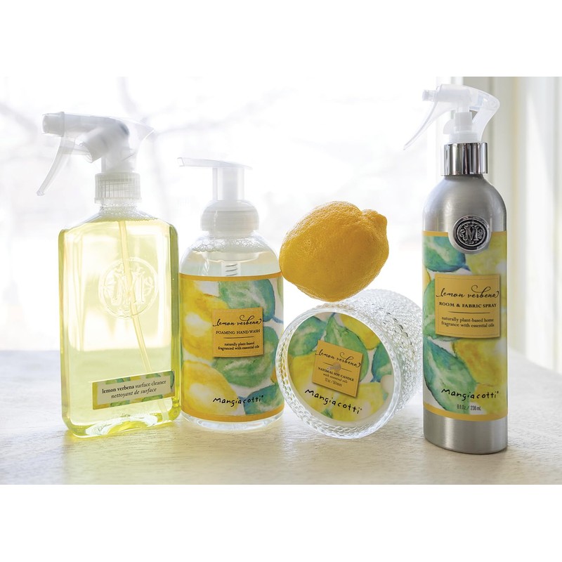 Mangiacotti Natural Surface Cleaner Plant-Based Concentrated Liquid Household Cleanser, 14-Ounce,