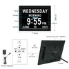 Dementia Clock for Seniors, 8-Inch Digital Clock with Large Display,