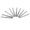 10pcs Single Flute End Mill Cutter CNC Tool Bits,3.175mm Diameter