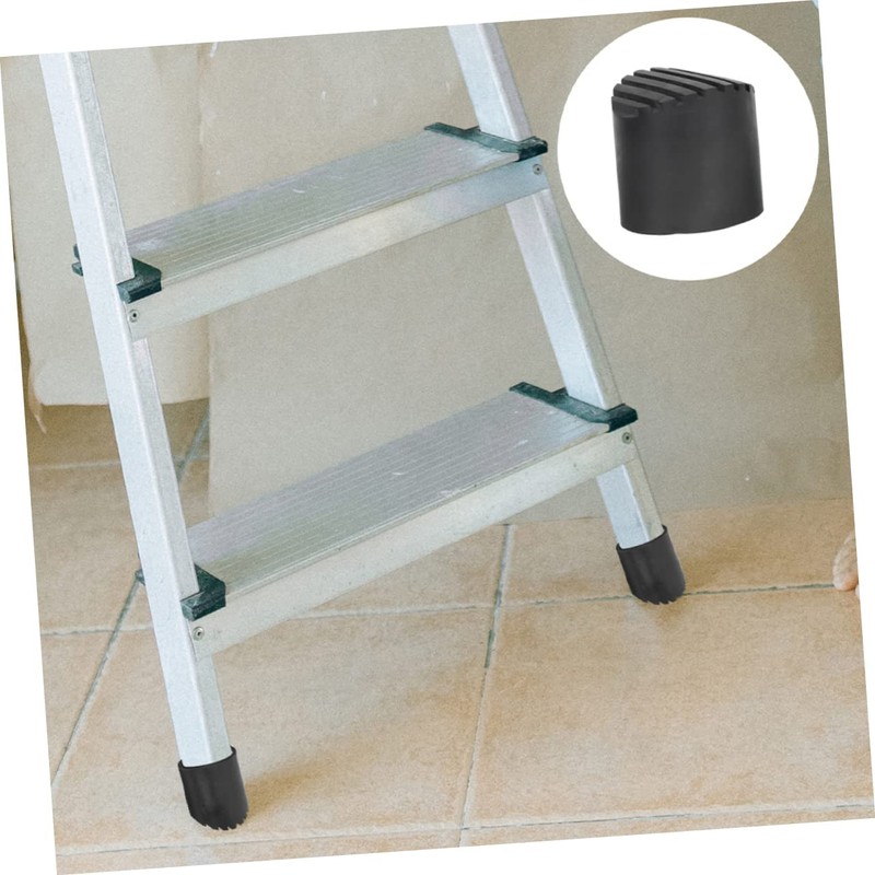 COHEALI 3pcs Non Slip Rubber Ladder Feet Replacement Mats Durable
