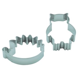 Set Hedgehog Owl Cookie Cutter Cookie Cutter Owl Animal Bird Fondant