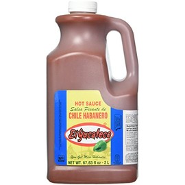 El Yucateco Red Habanero Hot Sauce - 68 oz. - Half Gallon