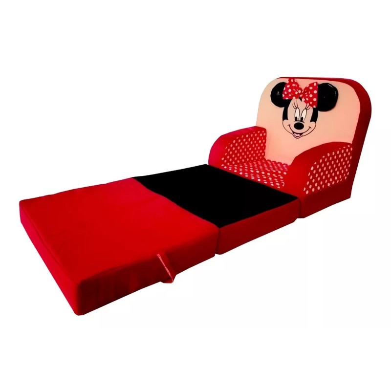 SD Asiento Infantil Sillon Cama Sofa Individual Niños Minnie