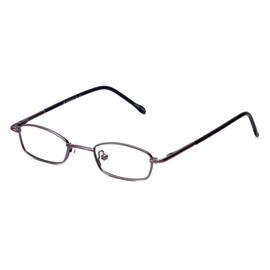 Calabria Flex Plus KIDS 109 Rectangular Blue Light Blocking Reading Glasses +4.00 Purple Girls