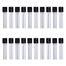20x MCP1700-3302E/TO-92 LDO Linear Voltage Regulator 3-Terminals 250mA Fixed Output Voltage Nom. 3.3V Through Hole